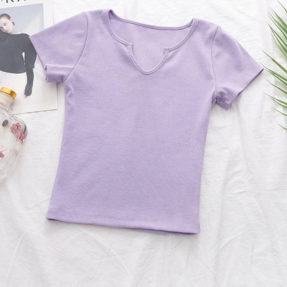 purple tee